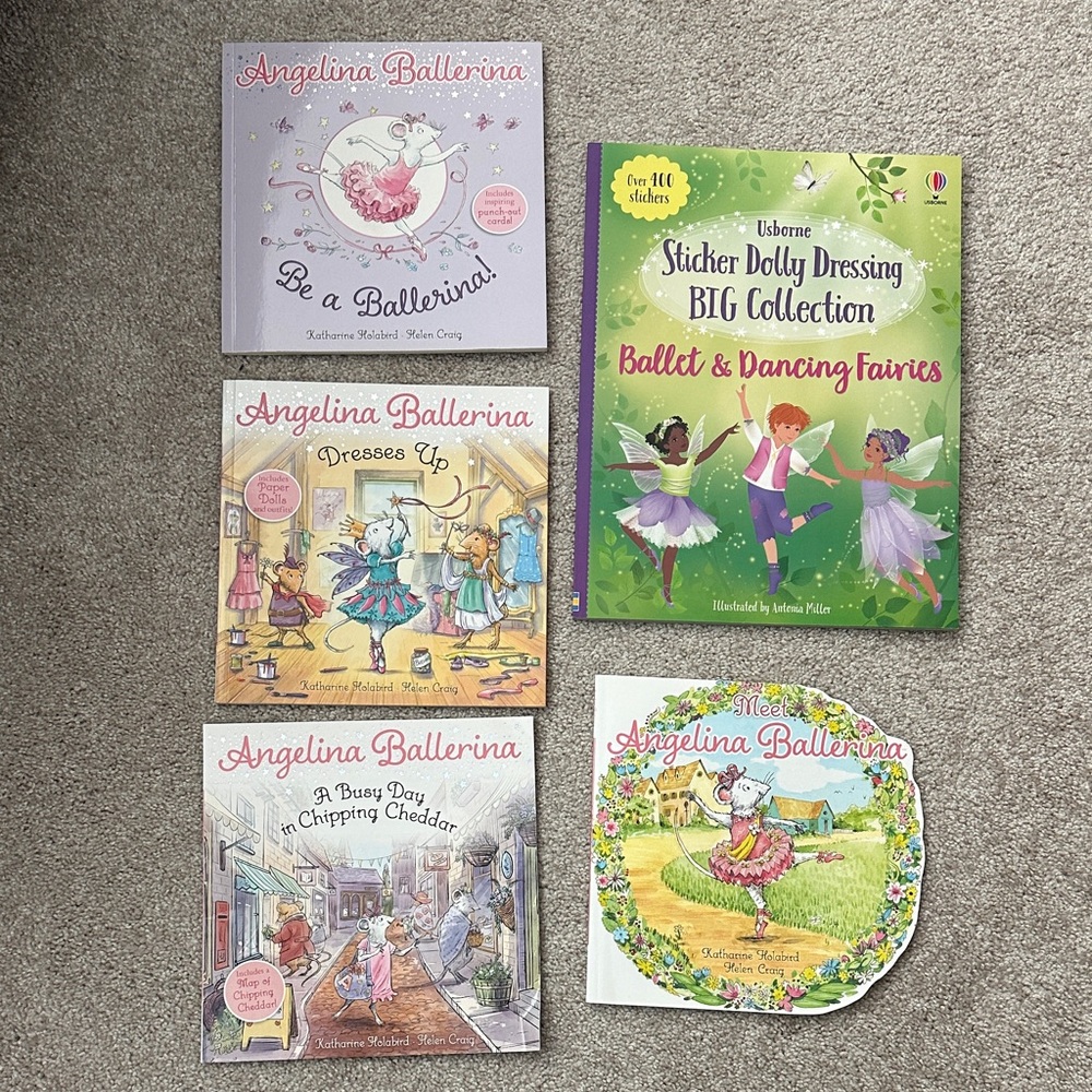 Angelina Ballerina and Ballet Book Collection